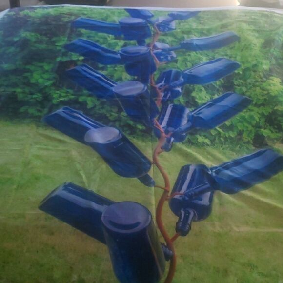 4@30.00 or 20.00 𝅺NWOT  Decorative Bottle Tree Banner - Picture 1 of 15